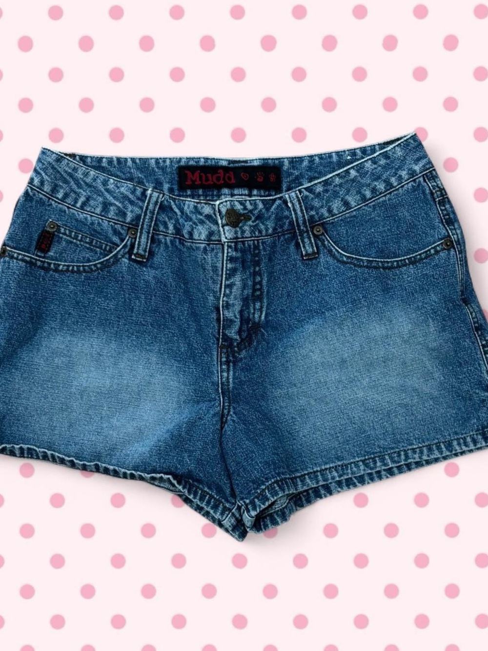 Blue Denim Shorts